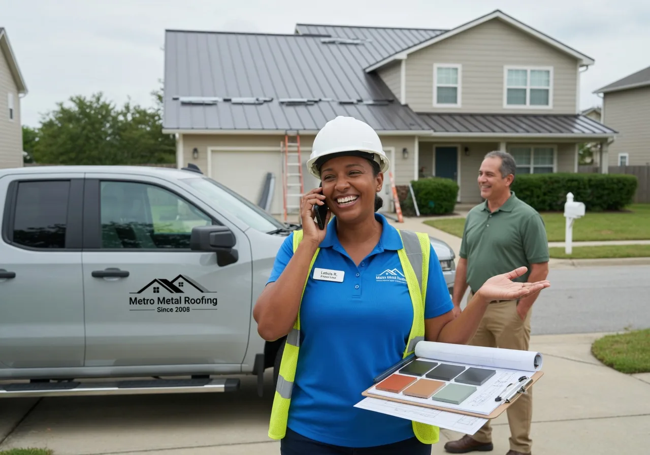 Metal Roof Repair in Amorita, OK